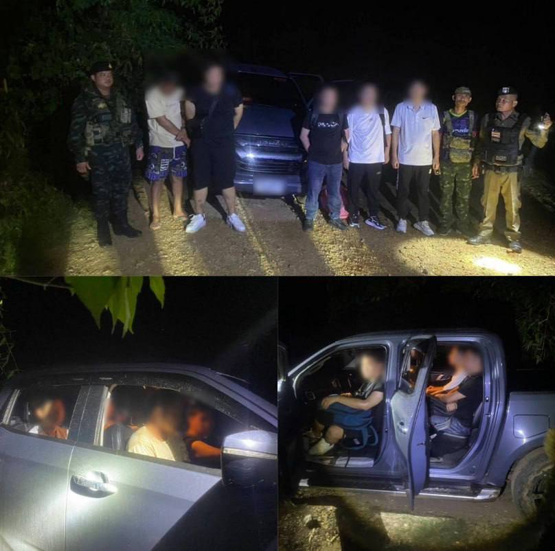泰缅边境：4名中国人偷渡入境泰国被捕！-博彩天堂-博彩排名-博彩平台网